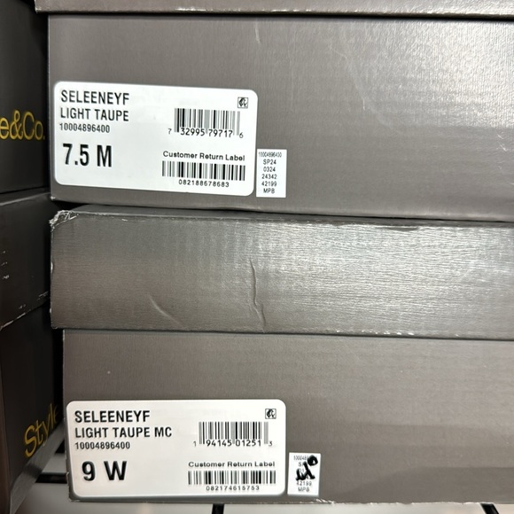 Style & Co
Women's Seleeney Wedge Sandals Elegant Tan Wedge Sandals - Picture 8 of 8